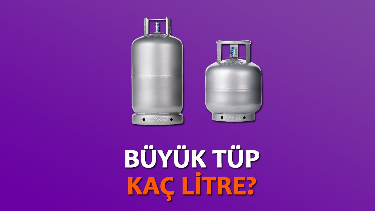 12 KG Mutfak Tüpü Kaç Litre