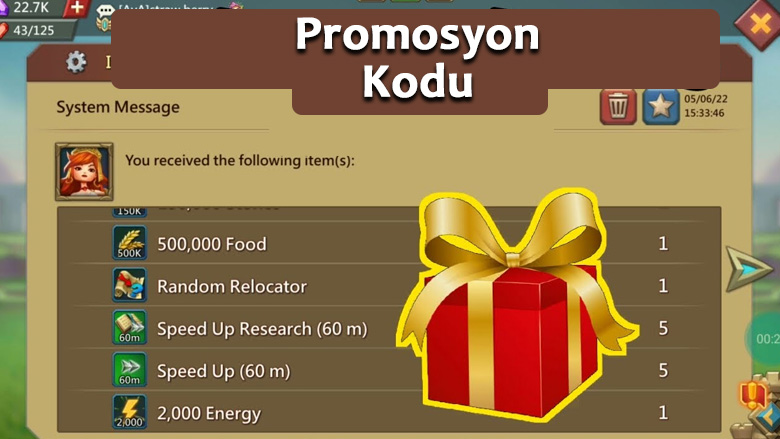 Lords Mobile Promosyon Kodu