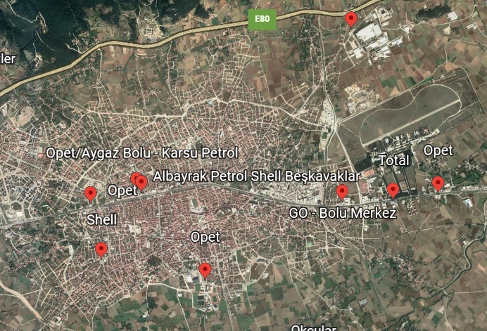 En Yakın Benzinlik