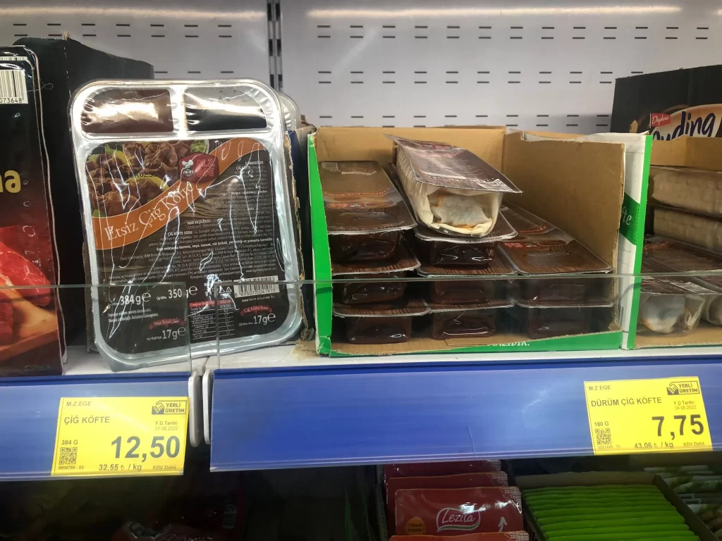 Bim Çiğ Köfte Fiyatı