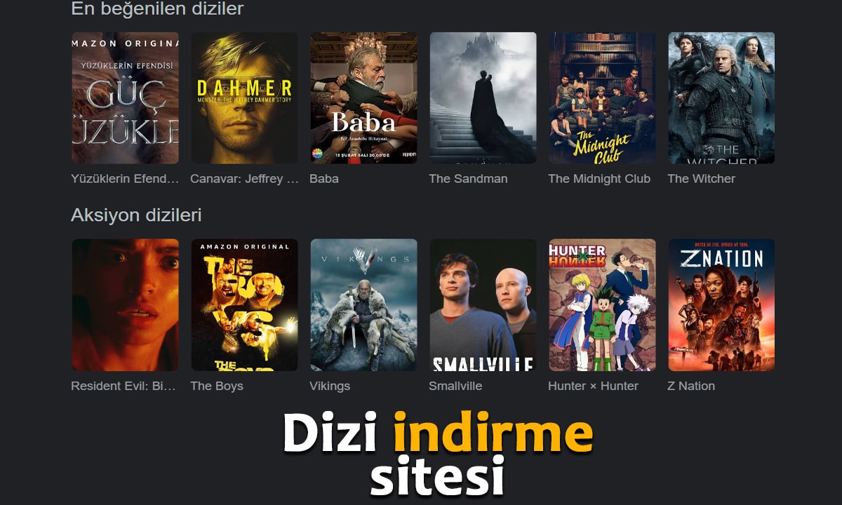 Dizi indirme Sitesi