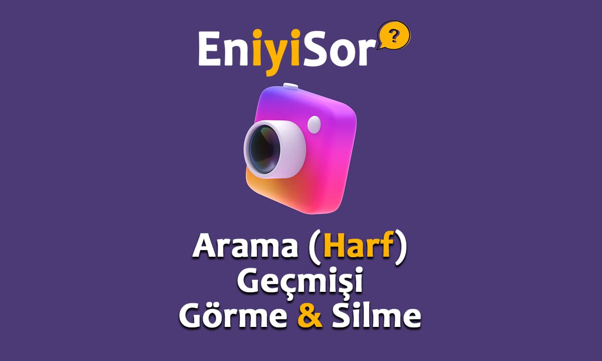Instagram Arama Geçmişi Silme