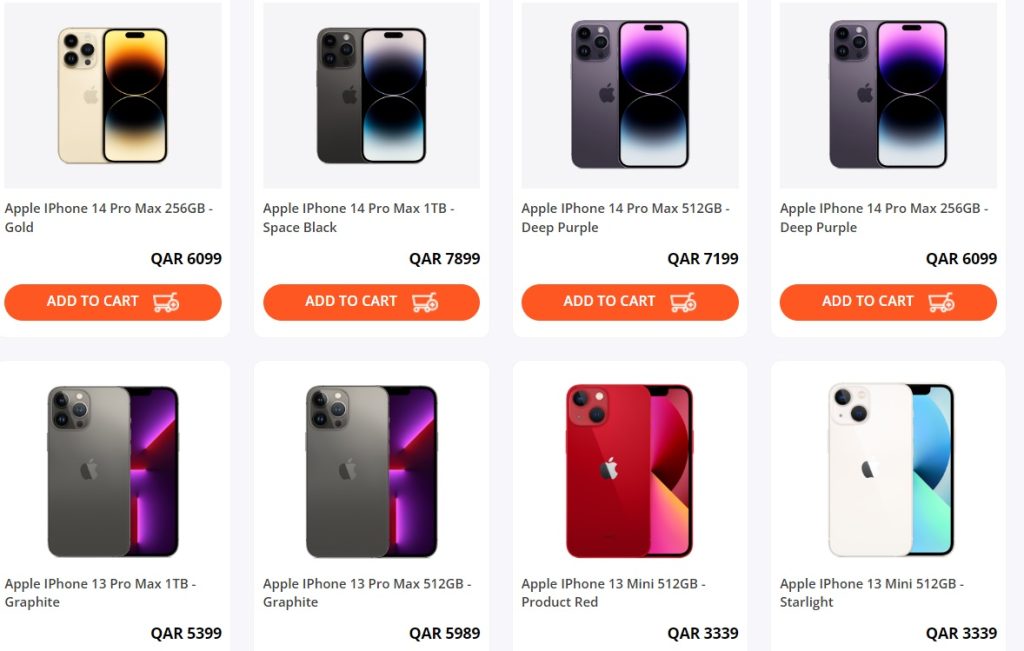 Katar telefon fiyatları Apple iPhone