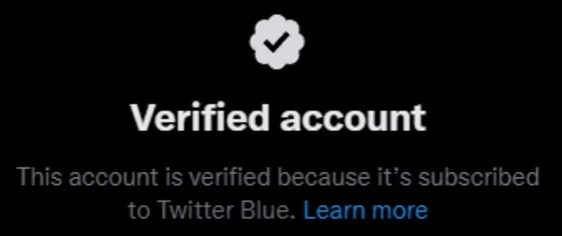 Twitter mavi tik