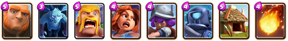 4 arena destesi Clash Royale