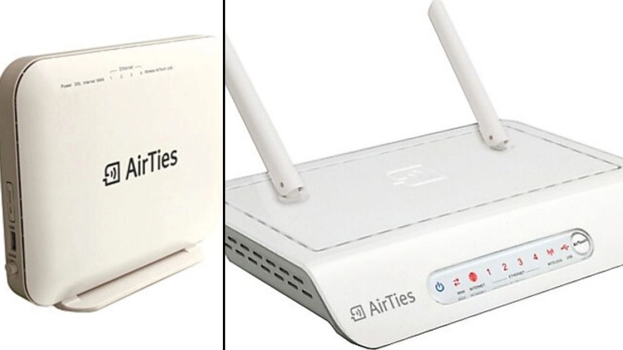 Airties modem arayüz şifresi