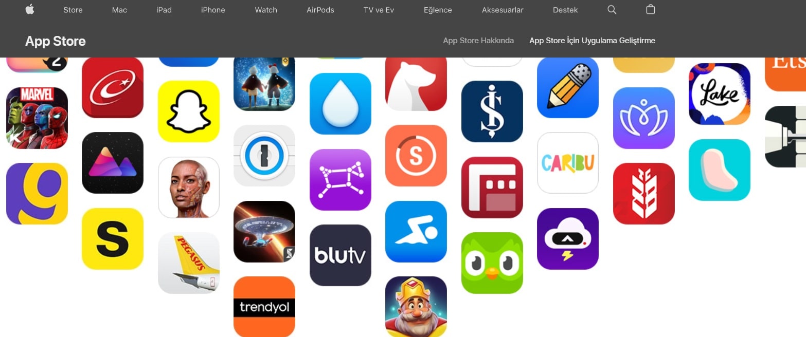 App Store oyun indirme