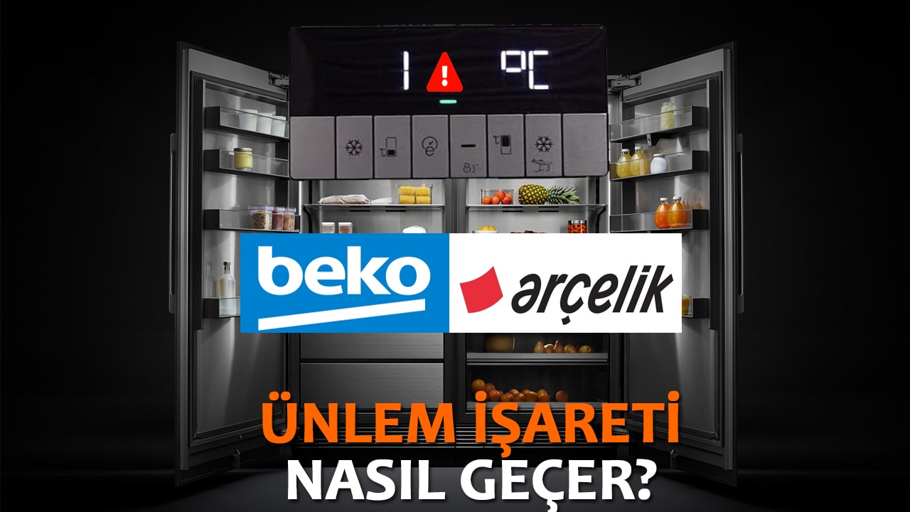 Beko Arçelik Buzdolabı Ünlem İşareti