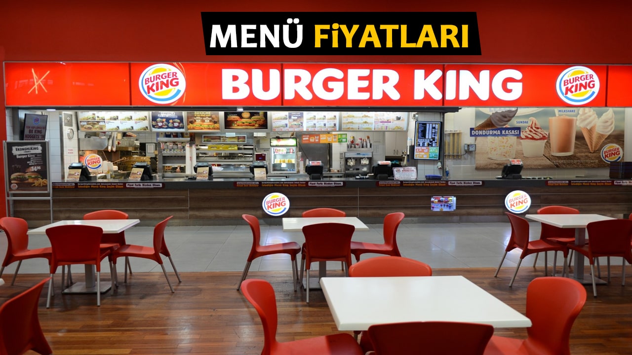 Burger King Menü Fiyatları