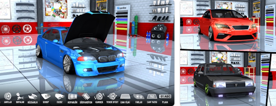 Car Parking 3D kodları