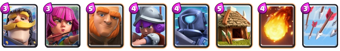 Clash Royale 2 Arena Desteleri