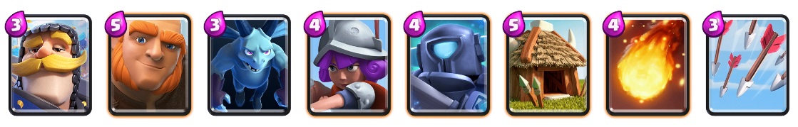 Clash Royale 2 Arena Destesi en iyi savunma
