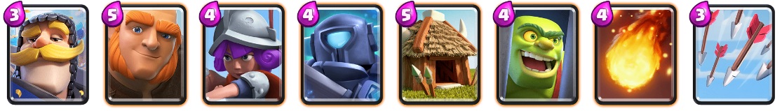Clash Royale 2 arena destesi dizilimi
