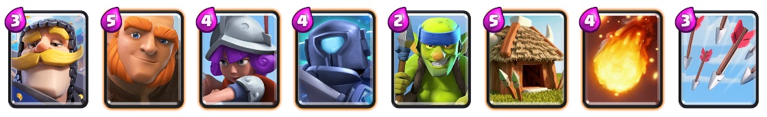 Clash Royale 2 arena en iyi saldırı