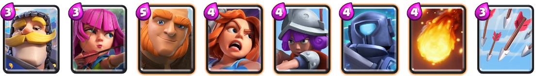 Clash Royale 4 Arena Destesi en iyi savunma