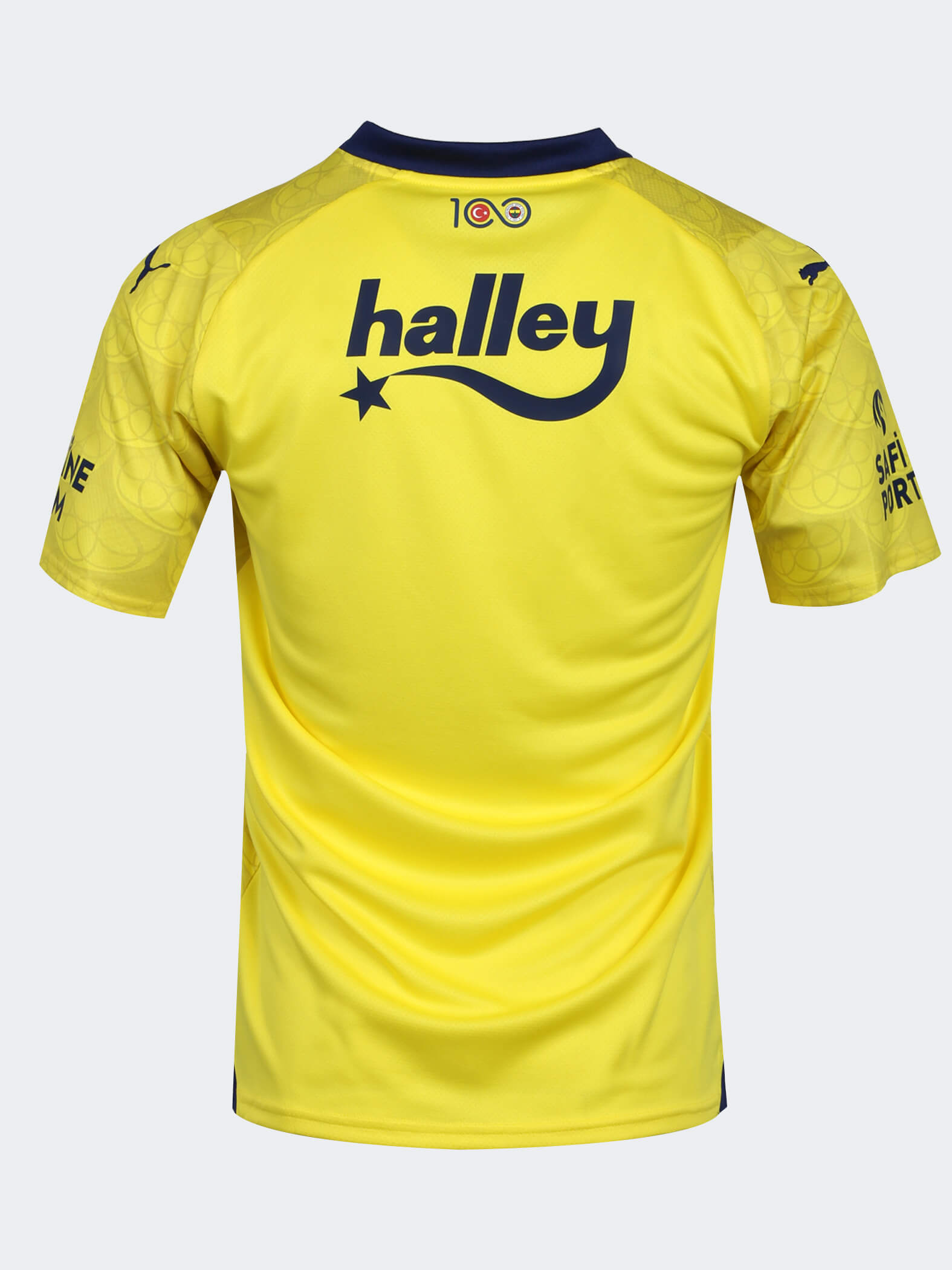 Fenerbahçe 2023 Sarı Forma arkadan görünümü
