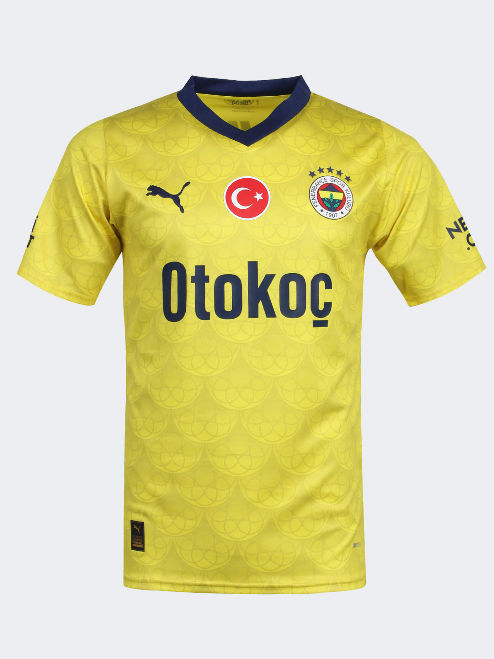 Fenerbahçe 2023 Sarı Forma önden görünümü