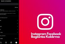 Instagram Facebook Bağlantısı Kaldırma