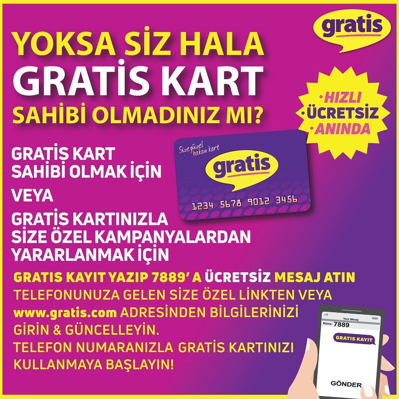 gratis kart çıkarma yöntemleri